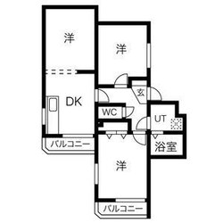 アプリーレ御影の物件間取画像